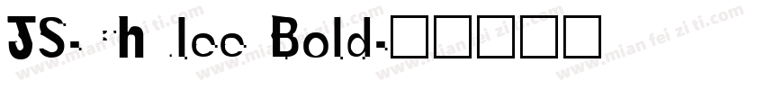JS-Chulee Bold字体转换